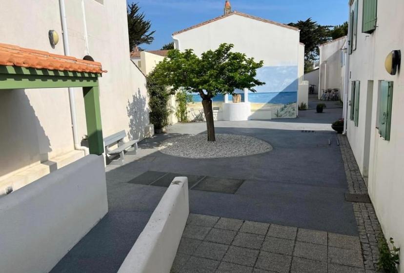 Maison Front De Mer La Flotte Exterior foto